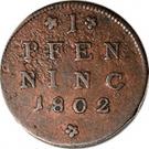 1 Pfenning - Hieronymus von Colloredo