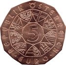 5 Euro (New Year: Concert of Philharmonic Orchestra)