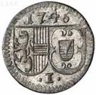 1 Pfennig - Jakob Ernst von Liechtenstein