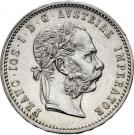 ¼ Florin - Franz Joseph I