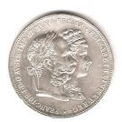 2 Gulden - Franz Joseph I (Silver Wedding Jubilee)