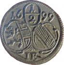 ½ Kreuzer - Johann Ernst von Thun