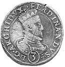 3 Kreuzer - Ferdinand II Archduke (Graz)