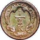 ½ Kreuzer - Franz I