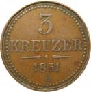 3 Kreuzer - Franz Joseph I