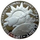 50 Dollars (International Joint Space Flight; Silver Bullion)