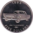 5 Dollars (Classic Cars - 1955 Thunderbird)