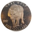 5 Dollars (Gray Wolf)