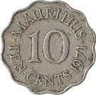 10 Cents - Elizabeth II (1st portrait)