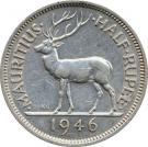 ½ Rupee - George VI