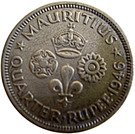 ¼ Rupee - George VI