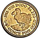 250 Rupees ("Dodo" Gold Bullion)