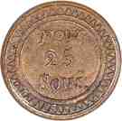 25 Sous - George IV