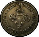 ¼ Rupee - George V