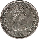 25 Rupees - Elizabeth II (Silver Jubilee)