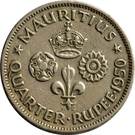 ¼ Rupee - George VI