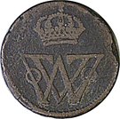 ⅛ Real "Octavo" (Durango - Royalist Coinage)