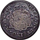 ½ Real (Osorno - Insurgent countermarked coinage)