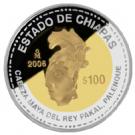 100 Pesos (Chiapas - Gold & Silver Proof Issue)