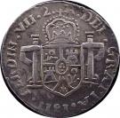 2 Reales - Fernando VII (Zacatecas - Royalist Coinage)