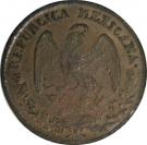 ⅛ Real "Octavo" (State Coinage, Durango)