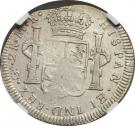 2 Reales - Fernando VII (Guadalajara - Royalist Coinage)