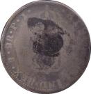 2 Reales (Vicente Guerrero - Insurgent countermarked coinage)