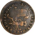 ¼ Real "Quarto/Quartilla" (State Coinage, Jalisco)