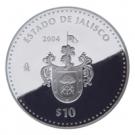 10 Pesos (Jalisco - Silver Proof Issue)