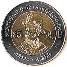 5 Pesos (Ignacio Allende)