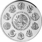 100 Pesos ("Calendario Azteca" Silver Bullion Coinage)