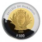 100 Pesos (Durango - Gold & Silver Proof Issue)