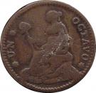 ⅛ Real "Octavo" (State Coinage, Jalisco)