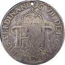 8 Reales - Fernando VII (Zacatecas - Royalist Coinage)