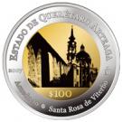 100 Pesos (Querétaro - Gold & Silver Proof Issue)