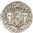 ½ Real - Fernando VII (Zacatecas - Royalist Coinage)
