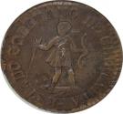 ¼ Real "Quarto/Quartilla" (State Coinage, Chihuahua)