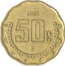 50 Centavos (large type)