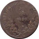 ¼ Real "Quarto/Quartilla" (State Coinage, Durango)