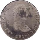 4 Reales - Fernando VII (Durango - Royalist coinage)