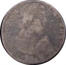 2 Reales - Fernando VII (Zacatecas - Royalist Coinage)