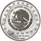 5 Pesos / 1 Onza  (Serpiente con Craneo)