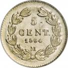 5 Centavos - Maximiliano I
