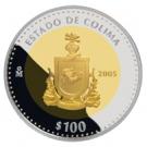 100 Pesos (Colima - Gold & Silver Proof Issue)
