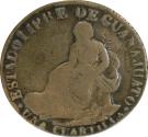 ¼ Real "Quarto/Quartilla" (State Coinage, Guanajuato)