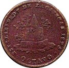 ⅛ Real "Octavo" (State Coinage, Zacatecas)