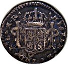 ½ Real - Fernando VII (Guadalajara - Royalist Coinage)