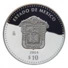 10 Pesos (Estado de México - Silver Proof Issue)