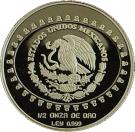 50 Pesos / ½ Onza (Serpiente emplumada)