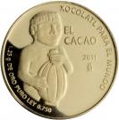 1/25 Onza - "Cacao" (Gold Bullion Coinage)